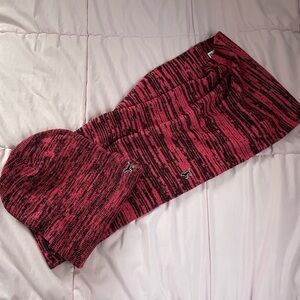 VS Pink Hat and Scarf Set